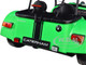 Caterham Seven 275R Green Metallic Black Stripes 1/18 Diecast Model Car Solido S1801801