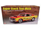 1968 Plymouth Barracuda Super Stock Test Mule Red Yellow Limited Edition 462 pieces Worldwide 1/18 Diecast Model Car ACME A1806114