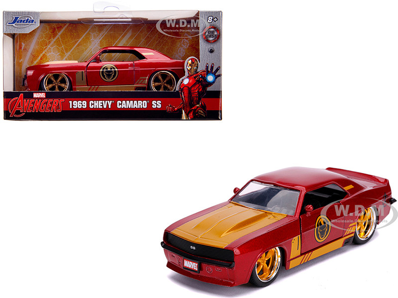Jadatoys Marvel Ironman 2016 Chevy Camaro SS 1:24