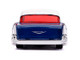 1957 Chevrolet Bel Air Blue Metallic Red White Top Falcon Avengers Marvel Series 1/32 Diecast Model Car Jada 31762