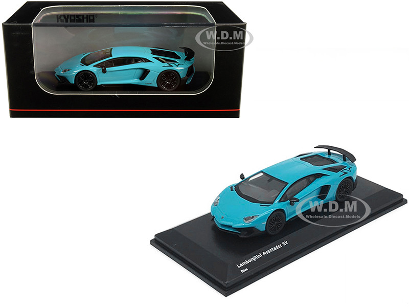 1:32 Lamborghini Aventador SV Model Diecast Toy Vehicle BLUE Paint