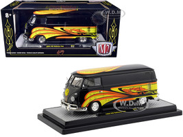 1960 Volkswagen Delivery Van Black Pearl Kelly Crazy Painter Limited Edition 6880 pieces Worldwide 1/24 Diecast Model M2 Machines 40300-77 B