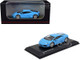 Lamborghini Huracan Coupe Light Blue 1/64 Diecast Model Car Kyosho KS07045AA1