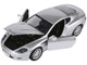 Aston Martin DB9 Coupe Silver Metallic Timeless Legends 1/24 Diecast Model Car Motormax 73321