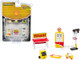 Shell Oil 6 piece Shop Tools Set Shop Tool Accessories Series 3 1/64 Greenlight 16060 C