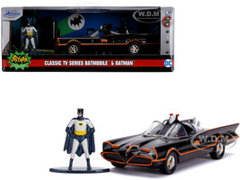 1/32 Jada Hollywood Rides 1989 Batmobile & Batman Figure Diecast Model 31704 