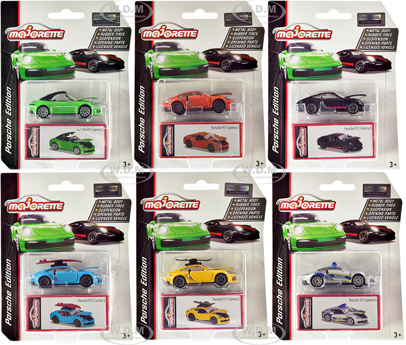 1:64 Porsche 911 Carrera S 991.1 Model Car Toy Metal Diecast Vehicles Kids Gift