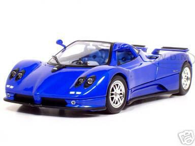 Pagani Zonda C12 Blue 1/18 Diecast Model Car by Motormax