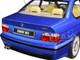 1994 BMW E36 M3 Blue Estoril Metallic 1/18 Diecast Model Car Solido S1803901