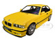1994 BMW E36 M3 Jaune Dakar Yellow 1/18 Diecast Model Car Solido S1803902