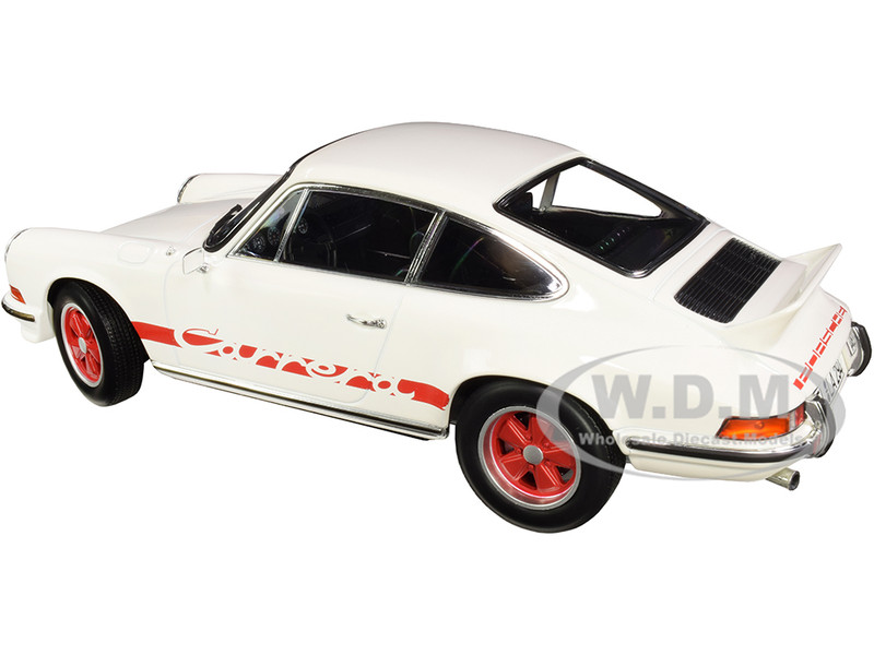 PORSCHE CARRERA RS 1973 MODEL CAR 1:36 SCALE WHITE WELLY NEX ISSUE 911 K8Q