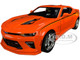 2016 Chevrolet Nickey Super Camaro Hugger Orange Stripes Flames Muscle Car & Corvette Nationals MCACN 1/18 Diecast Model Car Autoworld AW256