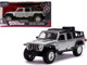 2020 Jeep Gladiator Pickup Truck Silver Black Top Fast & Furious Movie 1/32 Diecast Model Car Jada 32031