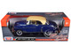 1950 Chevrolet Bel Air Dark Blue Cream Top Timeless Legends 1/18 Diecast Model Car Motormax 73111