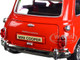1961 1967 Morris Mini Cooper Red White Top Timeless Legends 1/18 Diecast Model Car Motormax 73113