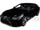 Lexus LS 500h Black Black Interior 1/18 Model Car Autoart 78868