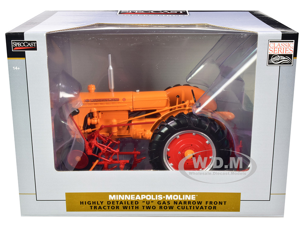 Minneapolis Moline "u" Gas Narrow Front Tractor 1/16 Diecast by SpecCast Sct568 for sale online 