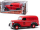 1939 Chevrolet Panel Truck Red Phillips 66 Phillips Petroleum Co Geological Dept Running on Empty Series 4 1/24 Diecast Model Car Greenlight 85051