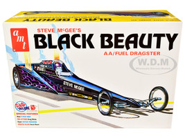 Skill 2 Model Kit Steve McGee's Black Beauty Wedge AA/Fuel Dragster 1/25 Scale Model AMT AMT1214