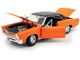 1965 Pontiac GTO Hurst Orange Black Top White Stripes Special Edition 1/18 Diecast Model Car Maisto 31885