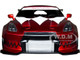 2009 Nissan GT-R R35 Candy Red Red Ranger Diecast Figurine Power Rangers 1/24 Diecast Model Car Jada 31908