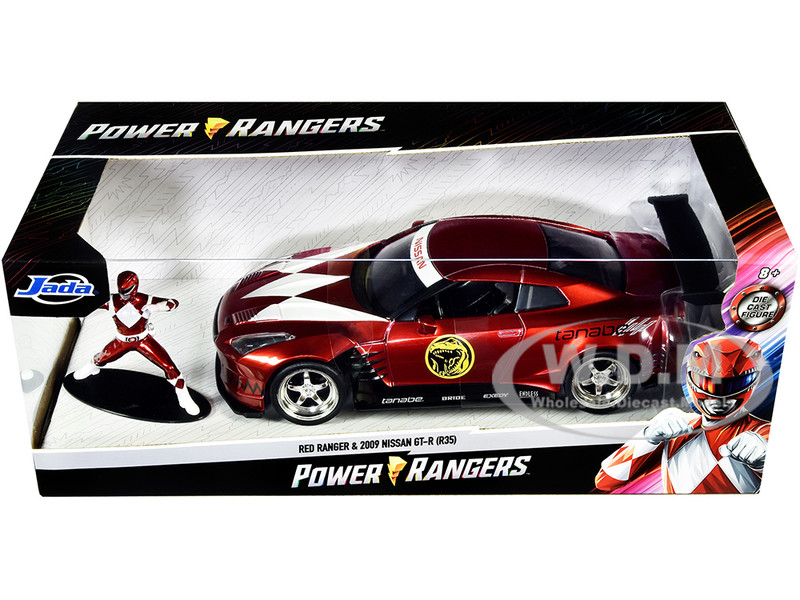 2009 Nissan GT-R R35 Candy Red Red Ranger Diecast Figurine Power