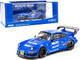 Porsche RWB 930 Wally's Jeans Blue RAUH-Welt BEGRIFF 1/64 Diecast Model Car Tarmac Works T64-015-WJ