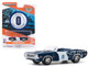 1971 Dodge Challenger Convertible Official Pace Car #0 Blue White Ontario Motor Speedway California Hobby Exclusive 1/64 Diecast Model Car Greenlight 30145