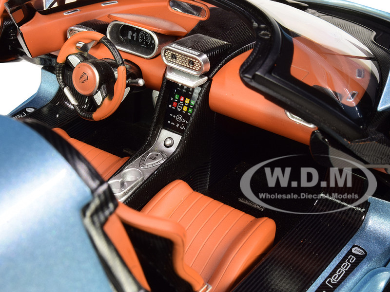 Koenigsegg Regera Horizon Blue Metallic 1/18 Model Car