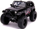 2007 Jeep Wrangler Black Extra Wheels Just Trucks Series 1/24 Diecast Model Car Jada 31560