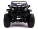 2007 Jeep Wrangler Black Extra Wheels Just Trucks Series 1/24 Diecast Model Car Jada 31560