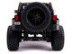 2007 Jeep Wrangler Black Extra Wheels Just Trucks Series 1/24 Diecast Model Car Jada 31560