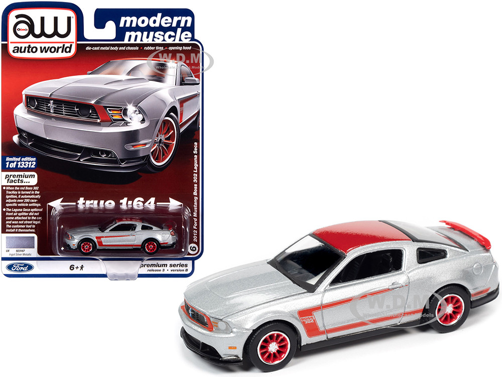 AUTOWORLD MUSCLE CARS PREMIUM 2020 RELEASE 3 6 PC SET 1//64 BY AUTOWORLD 64262 B