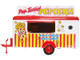 Mobile Food Trailer Popcorn 1/87 HO Scale Diecast Model Oxford Diecast 87TR016
