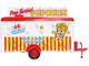 Mobile Food Trailer Popcorn 1/87 HO Scale Diecast Model Oxford Diecast 87TR016