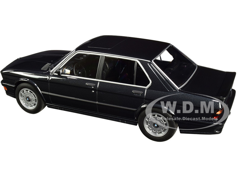 Diecast Model Norev 1:18 1986 BMW M 535i Black metallic 