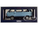 1990 Volkswagen Multivan Bus Light Blue Metallic 1/18 Diecast Model Car Norev 188544