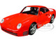 Porsche 959 Red Silver Wheels NEX Models 1/24 Diecast Model Car Welly 24076