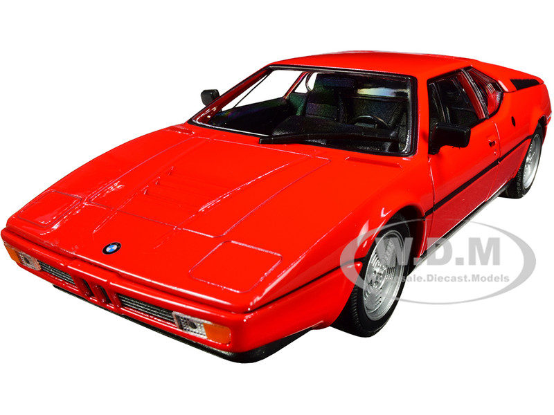 BMW M1 Coupe Red NEX Models 1/24 Diecast Model Car Welly 24098