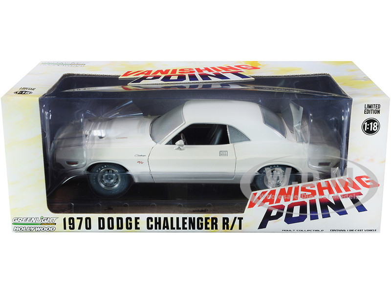 1970 Dodge Challenger R/T White Weathered Version Vanishing Point