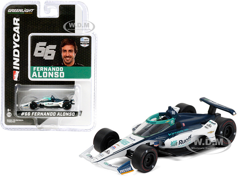 Greenlight 10845 Fernando Alonso #66 2019 Dell Technologies Mindmaze 1 64 Scale for sale online