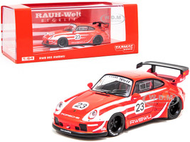 LIMITED SPECIAL EDITION TARMAC WORKS MOTUL RED RWB PORSCHE 993 WITH OIL CAN