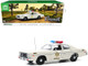 1975 Dodge Coronet Cream Hazzard County Sheriff 1/18 Diecast Model Car Greenlight 19092