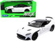 Aston Martin DBS Superleggera White Black Top NEX Models 1/24 Diecast Model Car Welly 24095