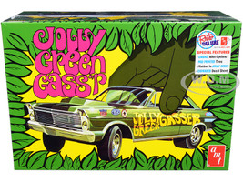 Skill 2 Model Kit 1965 Ford Galaxie Jolly Green Gasser 3-in-1 Kit 1/25 Scale Model AMT AMT1192
