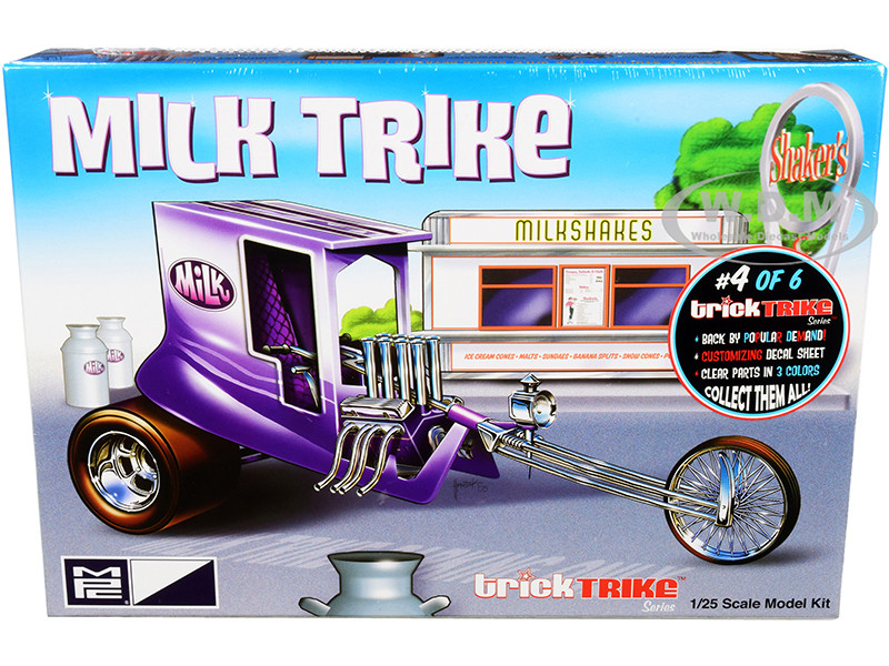 Skill 2 Model Kit Milk Trike Trick Trikes Series 1/25 Scale Model MPC MPC895