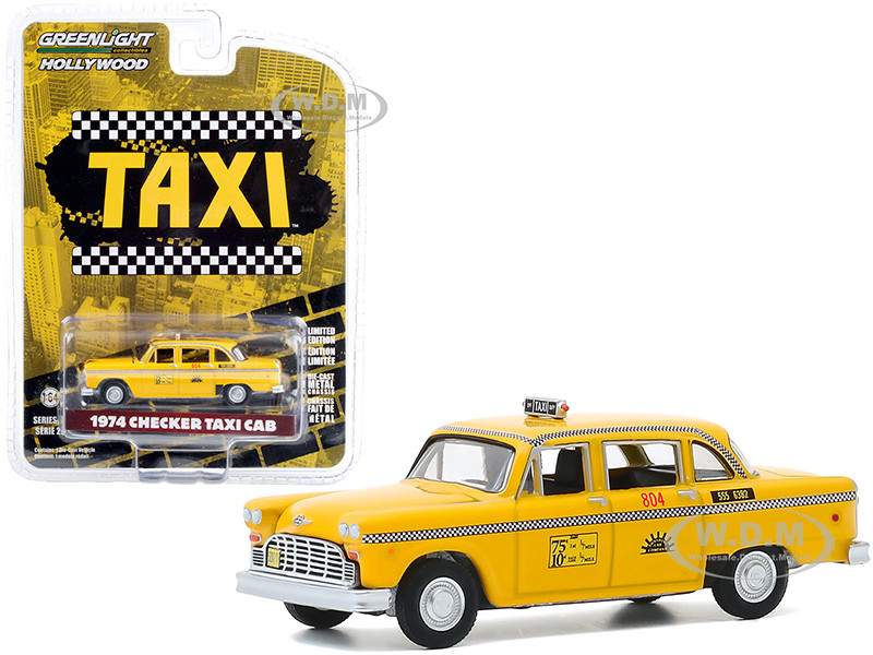 1978 Checker Marathon A11 TAXI Cab Gas Pump *** Greenlight Hobby Shop 1:64