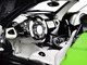 Pagani Huayra Roadster Verde Firenze Green Metallic Carbon Luggage Set 1/18 Model Car Autoart 78288