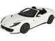 2019 Ferrari 812 GTS Convertible Avus White DISPLAY CASE Limited Edition 32 pieces Worldwide 1/18 Model Car BBR P18184E