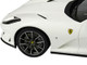 2019 Ferrari 812 GTS Convertible Avus White DISPLAY CASE Limited Edition 32 pieces Worldwide 1/18 Model Car BBR P18184E